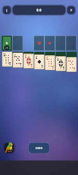 Solitaire – Screenshot
